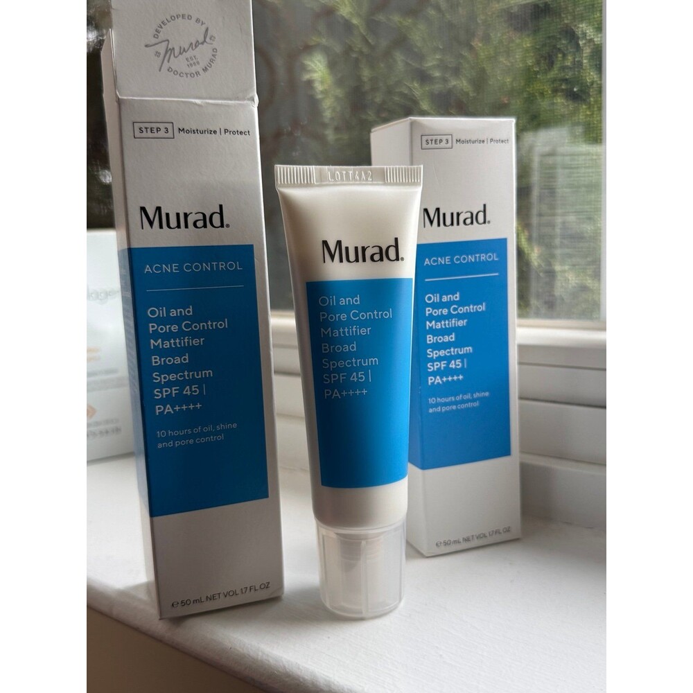 Bundle of 2 Murad Acne Control Pore control mattifier 50 ml. / 1.7 oz